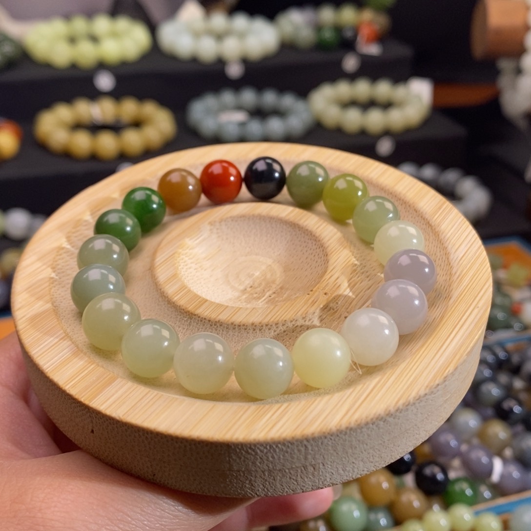 和田玉手串未镶嵌Z10