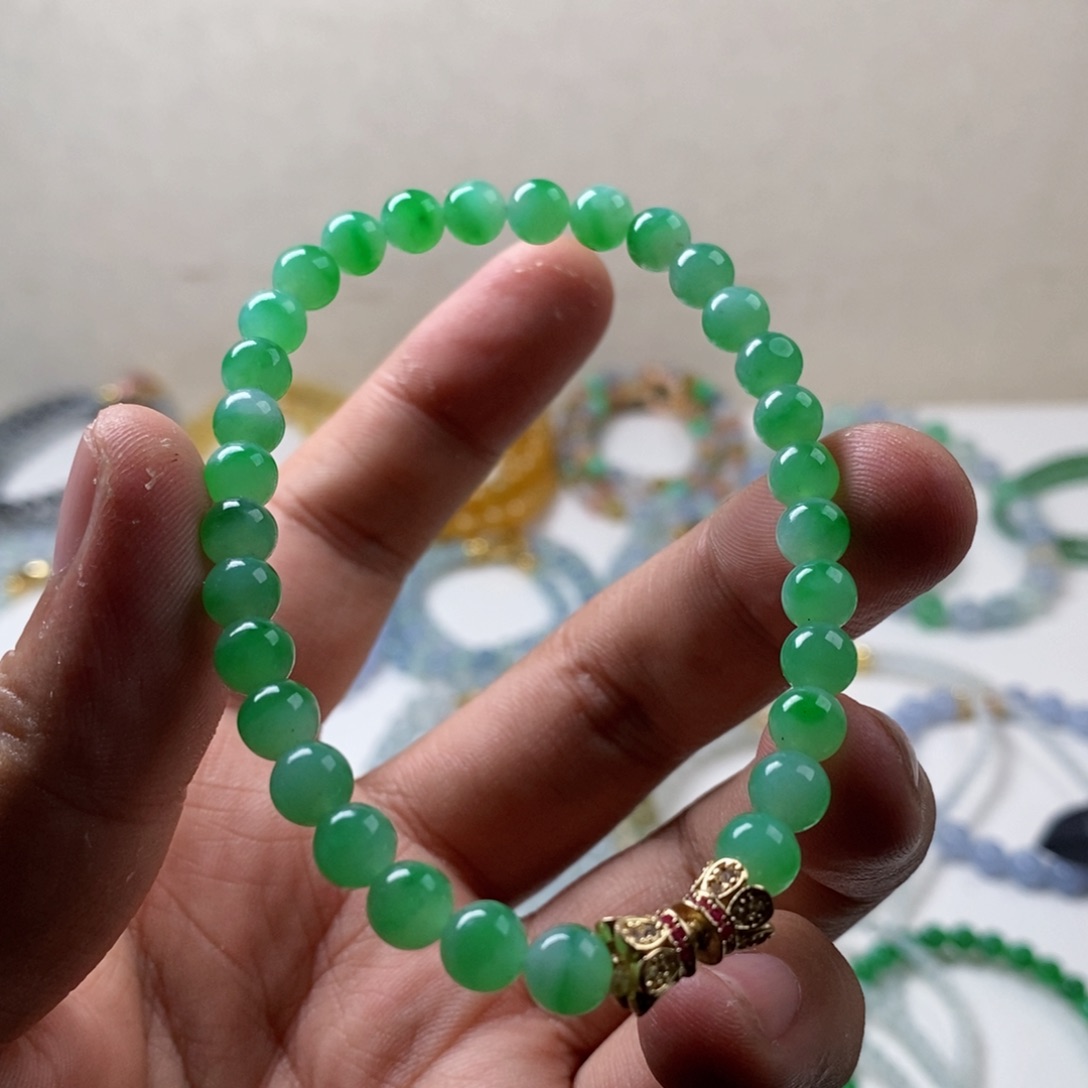 定制翡翠未镶嵌缅甸翡翠a货卡6.2