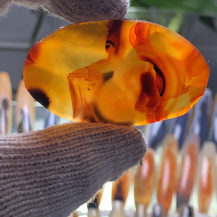 未镶嵌玛瑙/玉髓珠宝半成品134