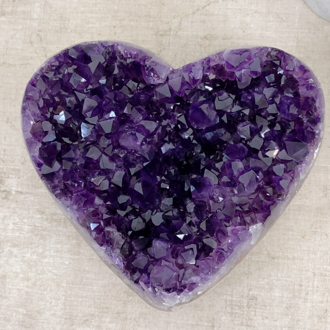 水晶天然水晶摆件9K金镶嵌