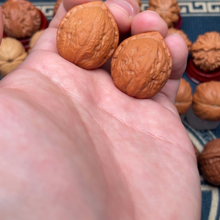 把件文玩核桃小红帽