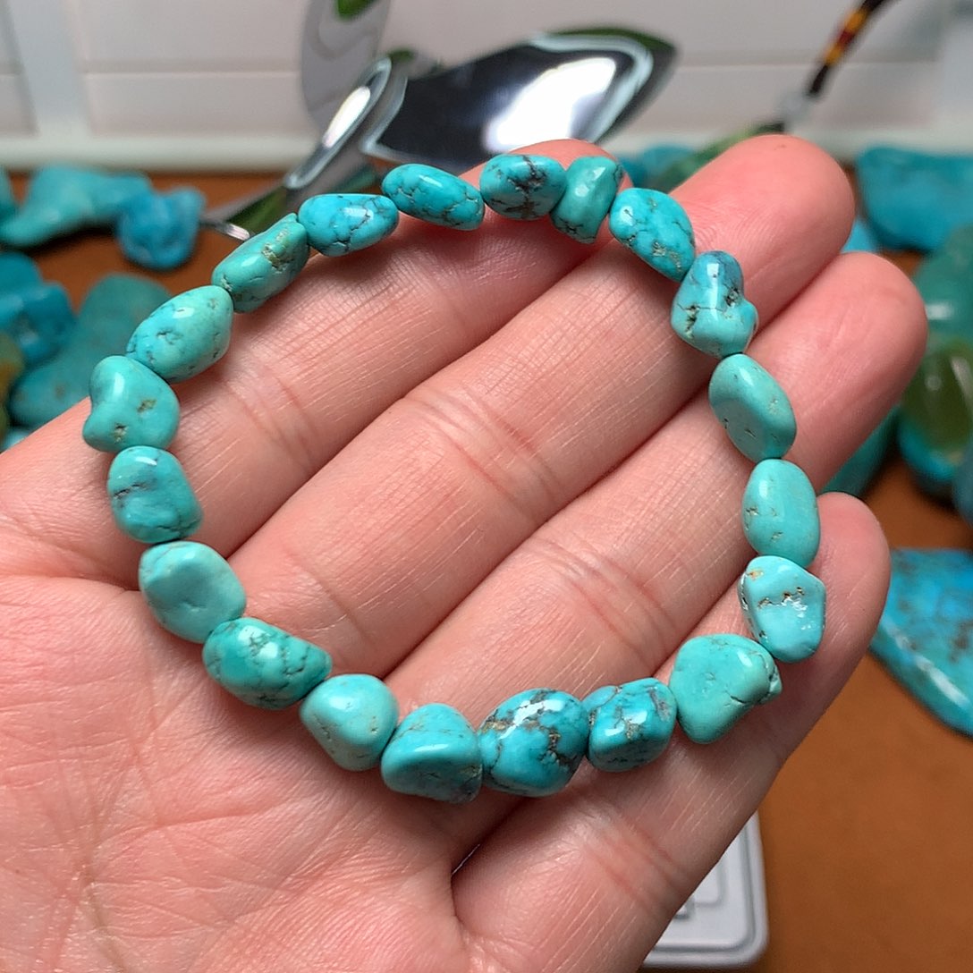 绿松石珠宝奇石未镶嵌欢****g