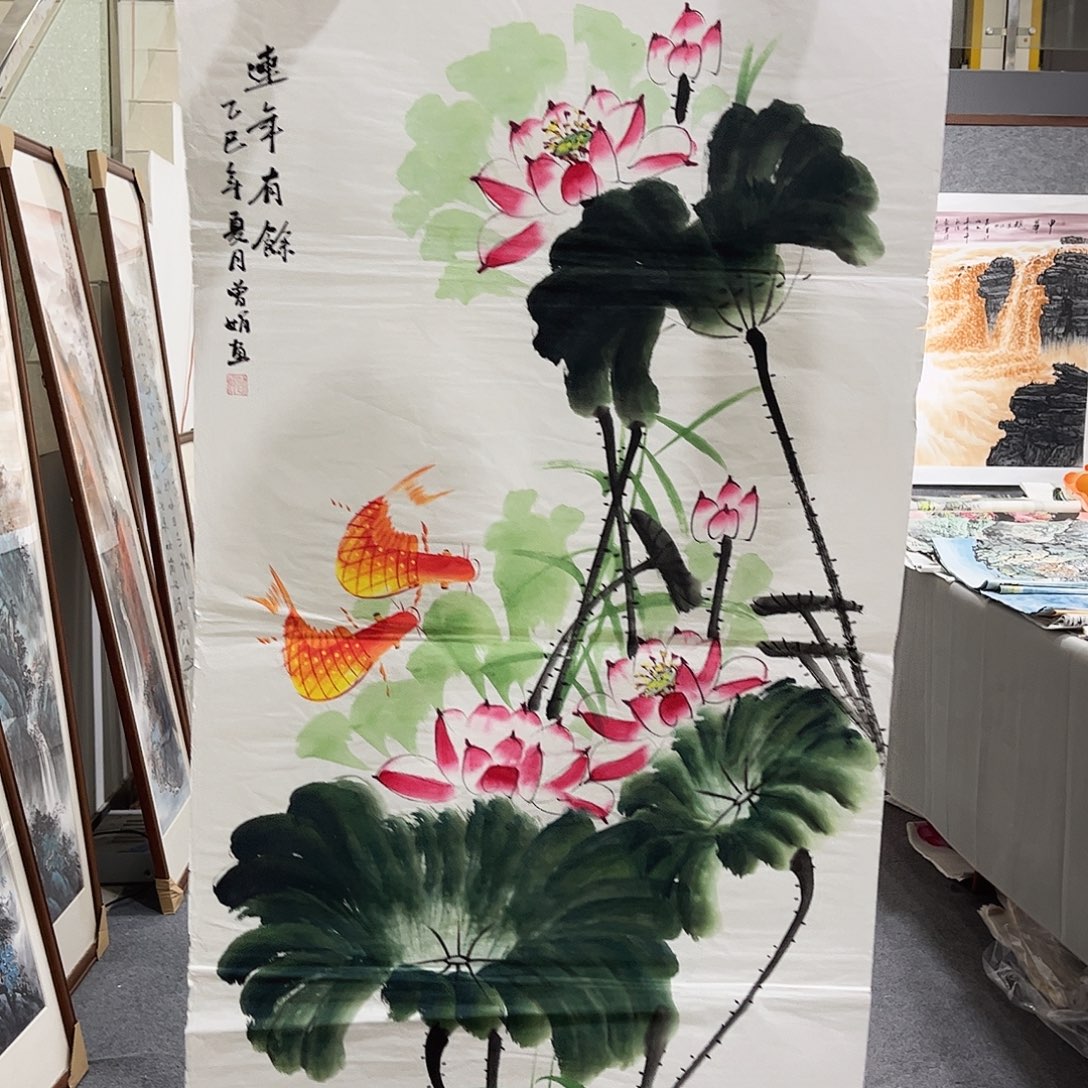 国画LT国画作品单幅任发