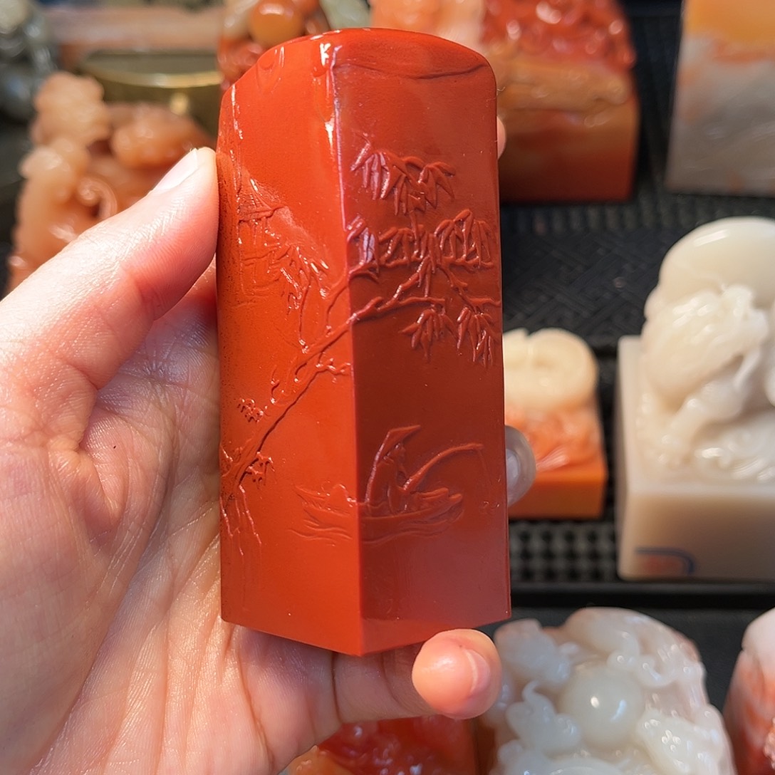 寿山石印石这么早的了么