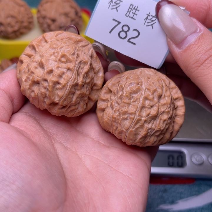 文玩核桃把件南瓜墩42.782
