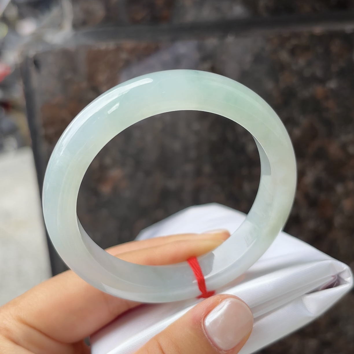 LL（上新）五十五点九翡翠A货手镯