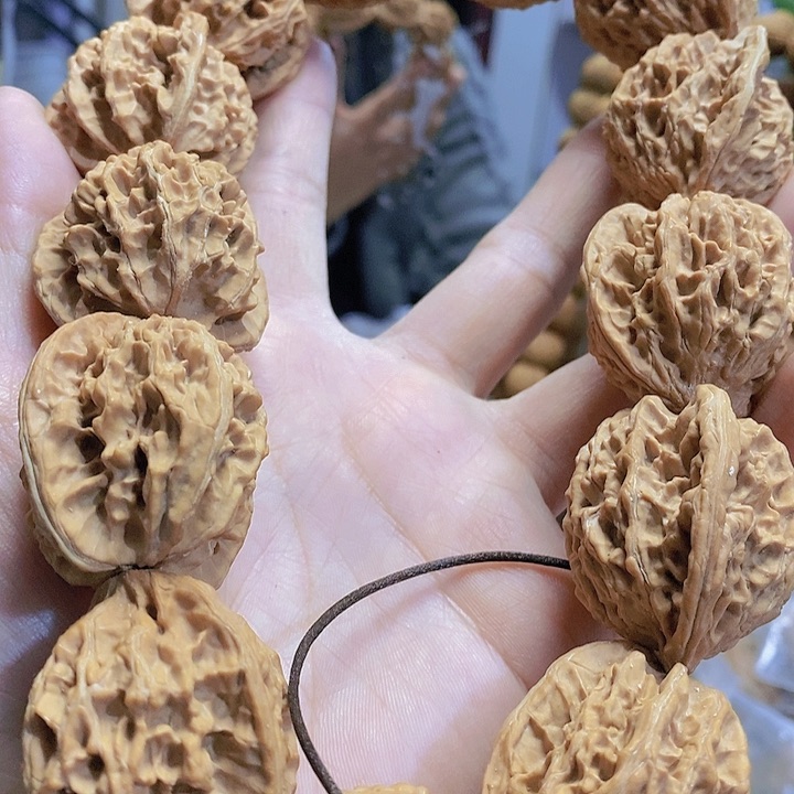 【闪购商品】文玩核桃把件34.5盘山手持