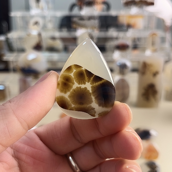 玛瑙/玉髓吊坠(不含链)未镶嵌