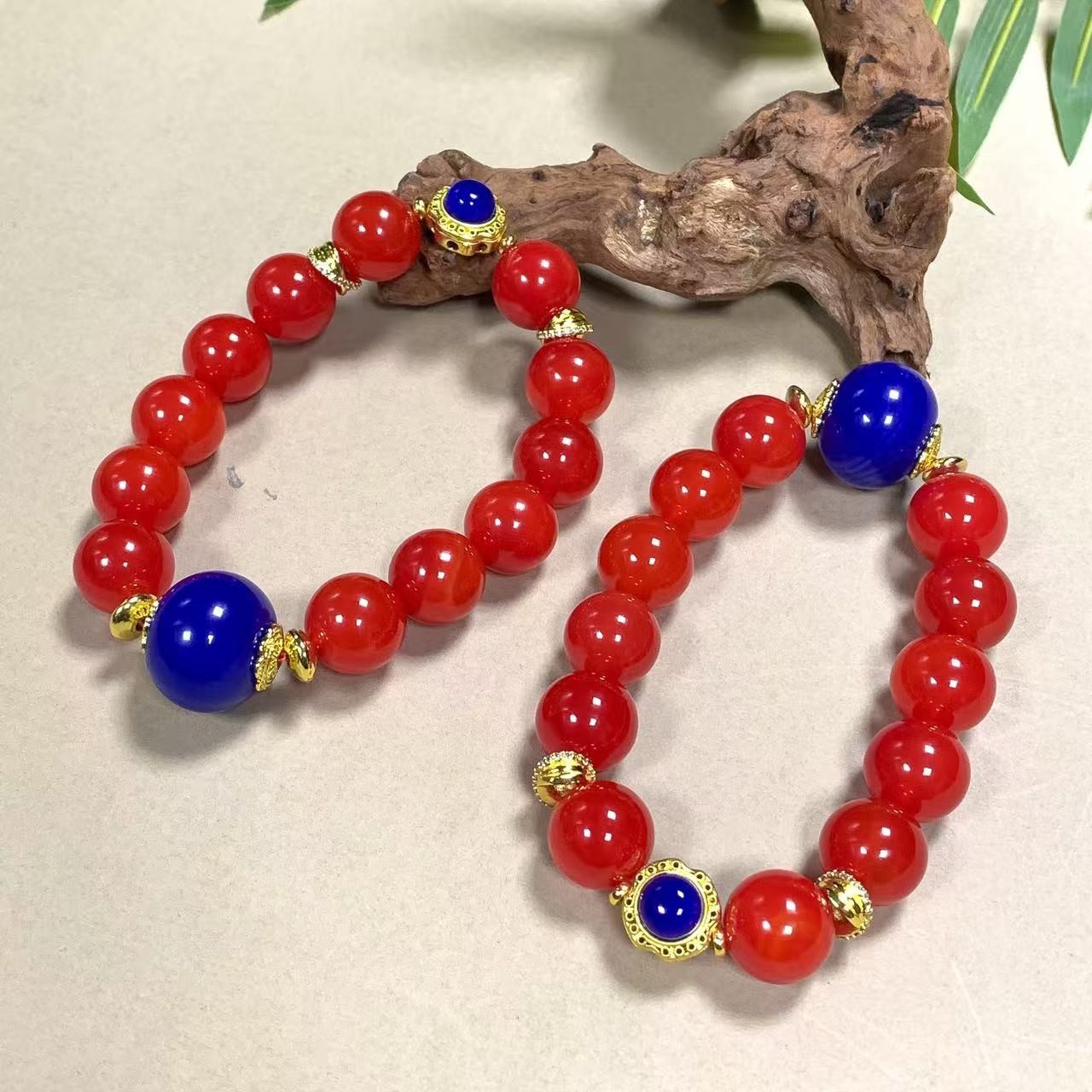 S7895（玉夫人）五姑娘玛瑙红手串-多样性只发一件