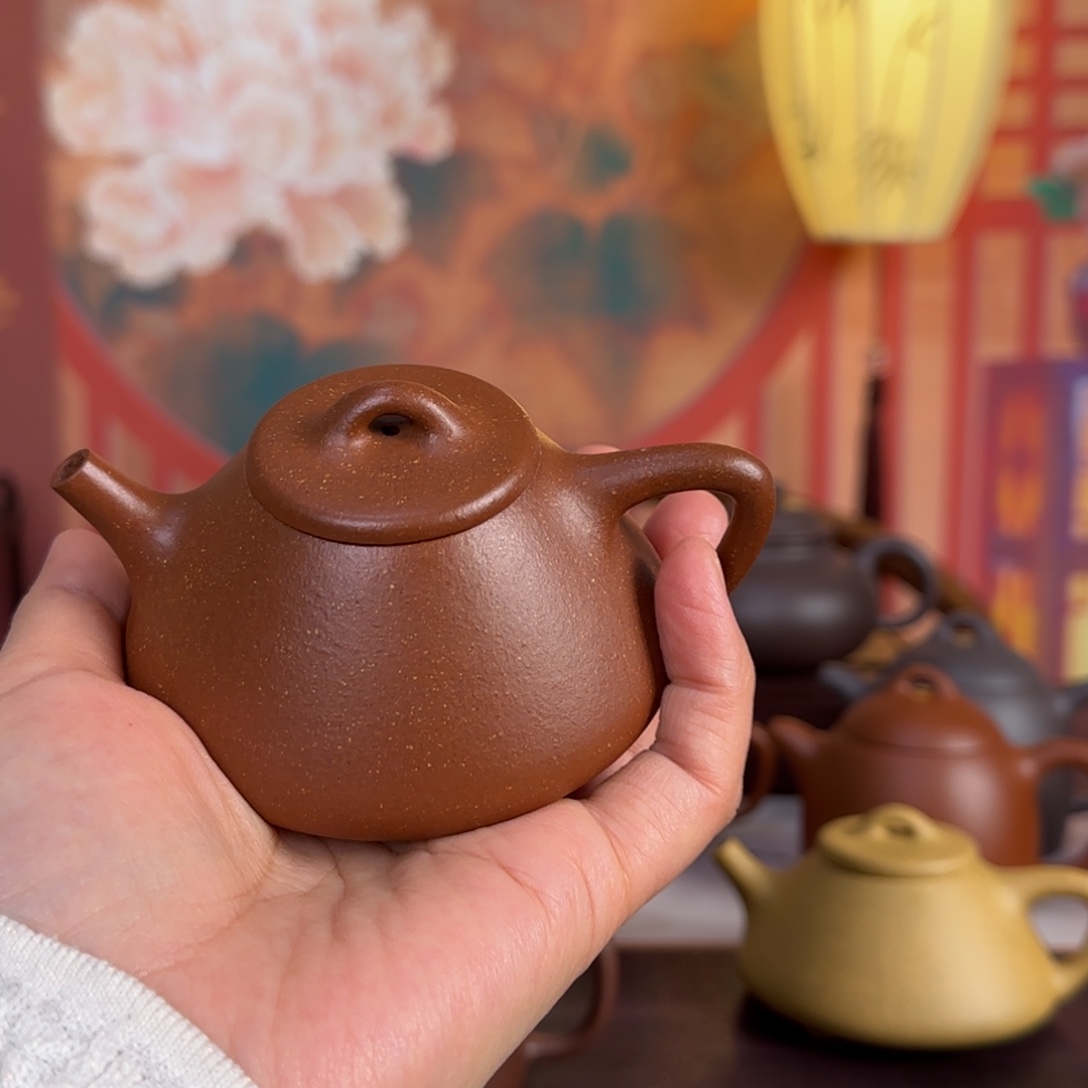 紫砂茶壶微瑕壶磕碰到壶盖
