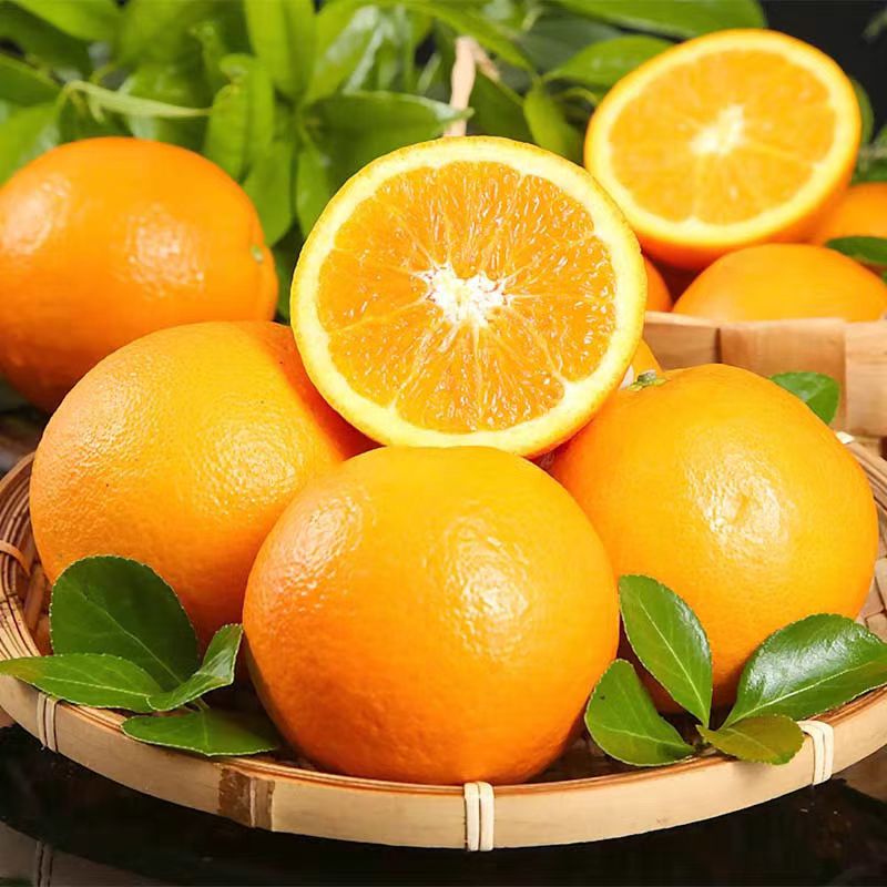 【次日达】正宗赣南脐橙应季水果4.5斤8-14个手剥橙整箱发货