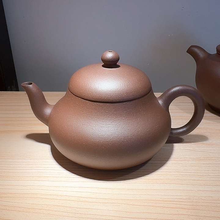 紫砂茶壶鸿*宜兴原矿手工紫砂壶