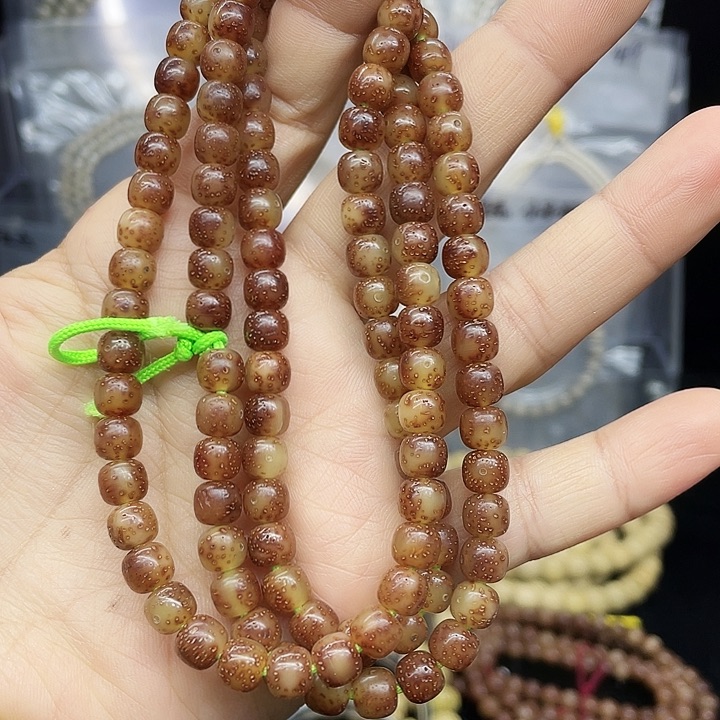 星月菩提吊坠玉化76