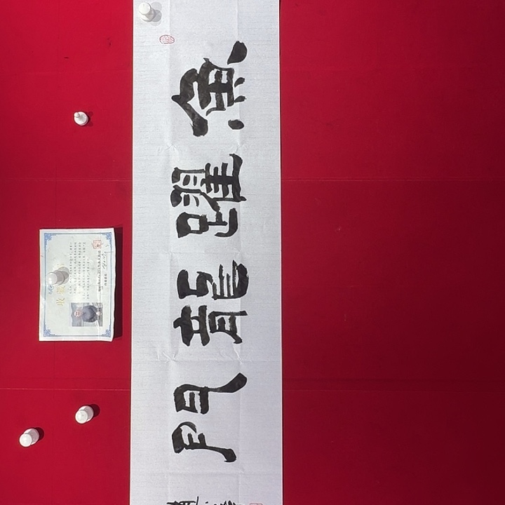 书法赵玉华老师现场书写