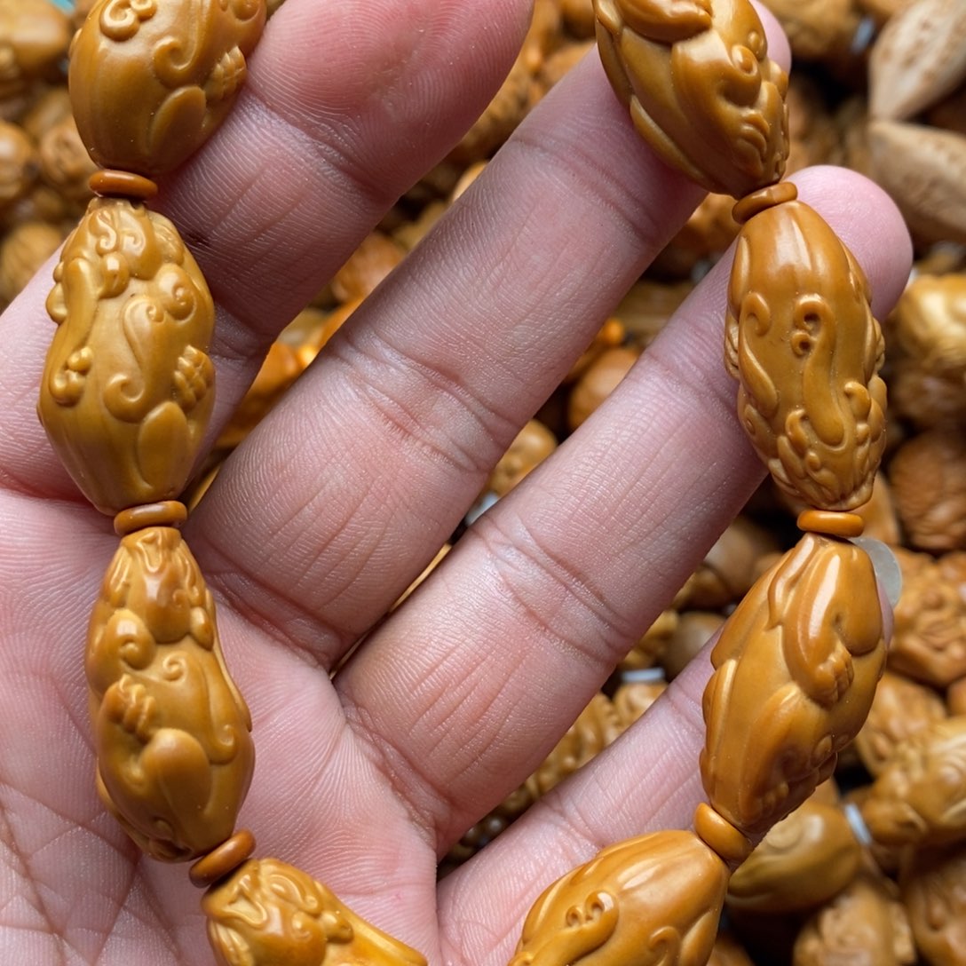 橄榄核手串我们的