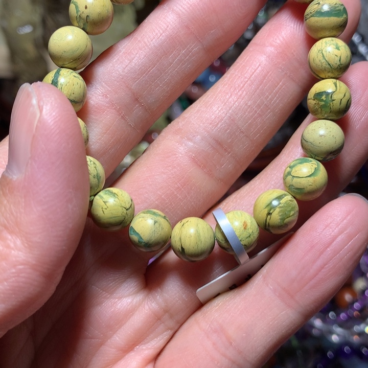 石英质玉手链未镶嵌9mm手串