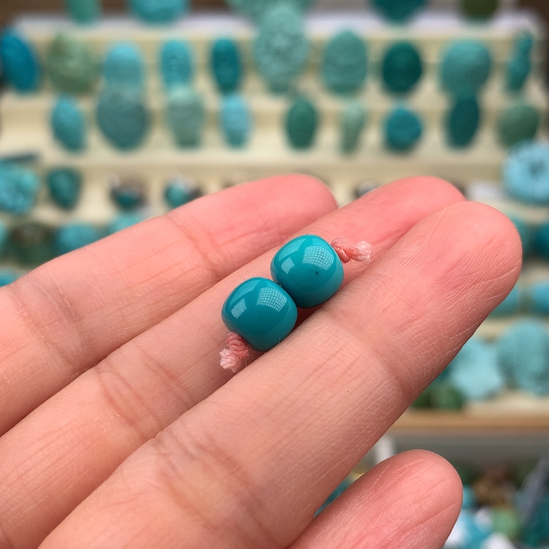 绿松石未镶嵌珠宝奇石7.3