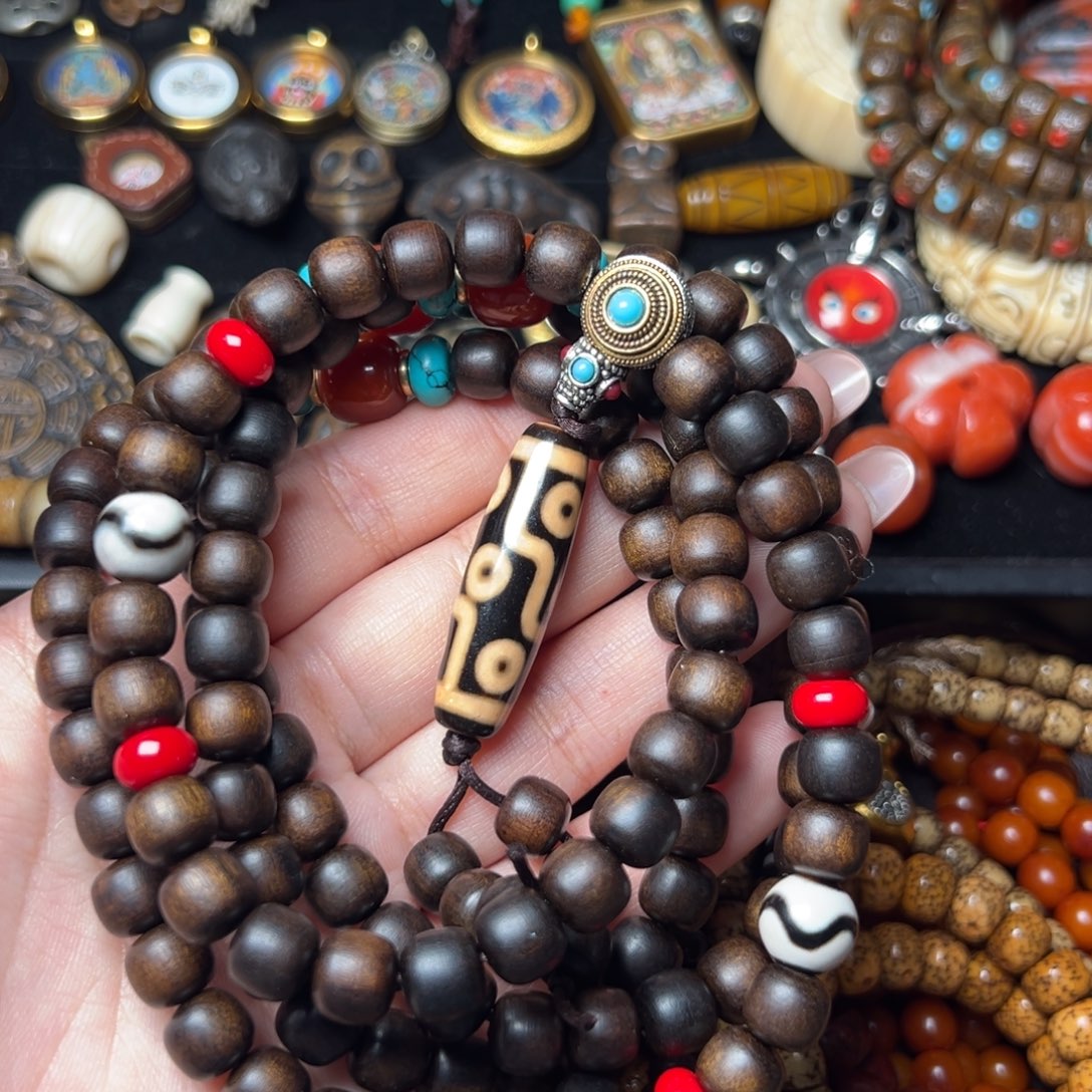 Y***y菩提籽类脖挂 单圈