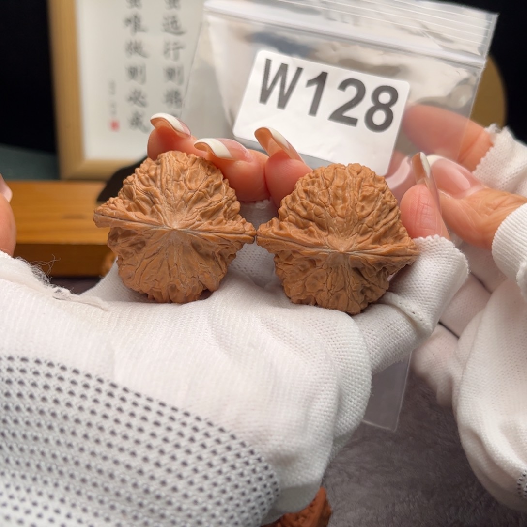 文玩核桃把件42磨盘w 128