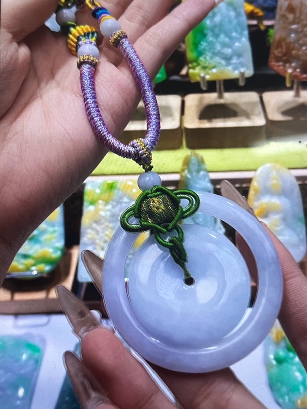 翡翠A货挂件一物一证（多样性发货其一）