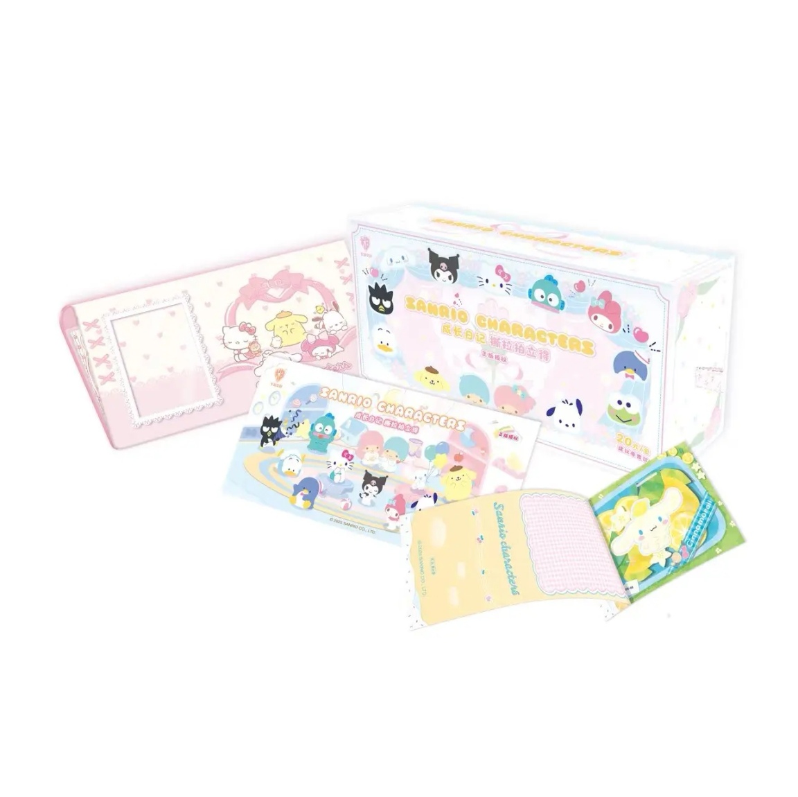 宠粉玩法合集【卡宝文创-三丽鸥】第一弹20元包拍立得收藏卡牌盲盒