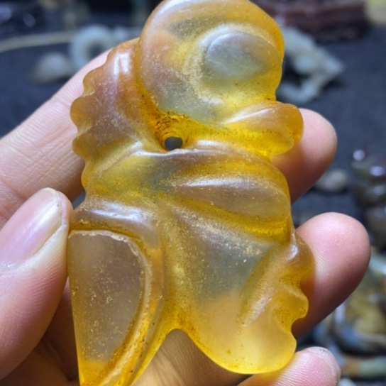 和田玉把件未镶嵌