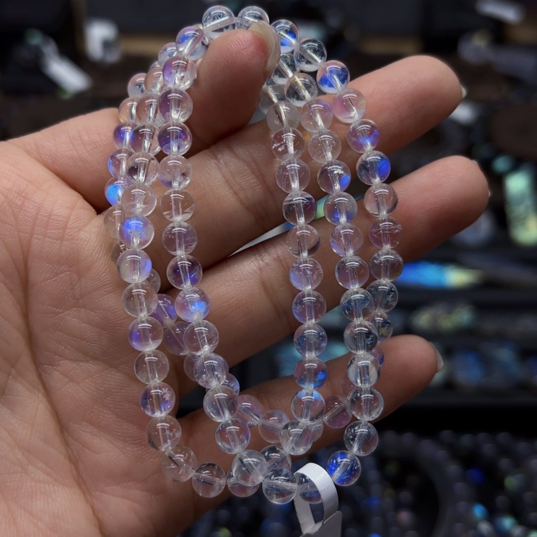 长石手链未镶嵌丹*5.8左右