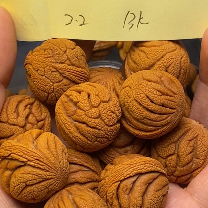 吊坠桃核秦岭龙纹桃核22