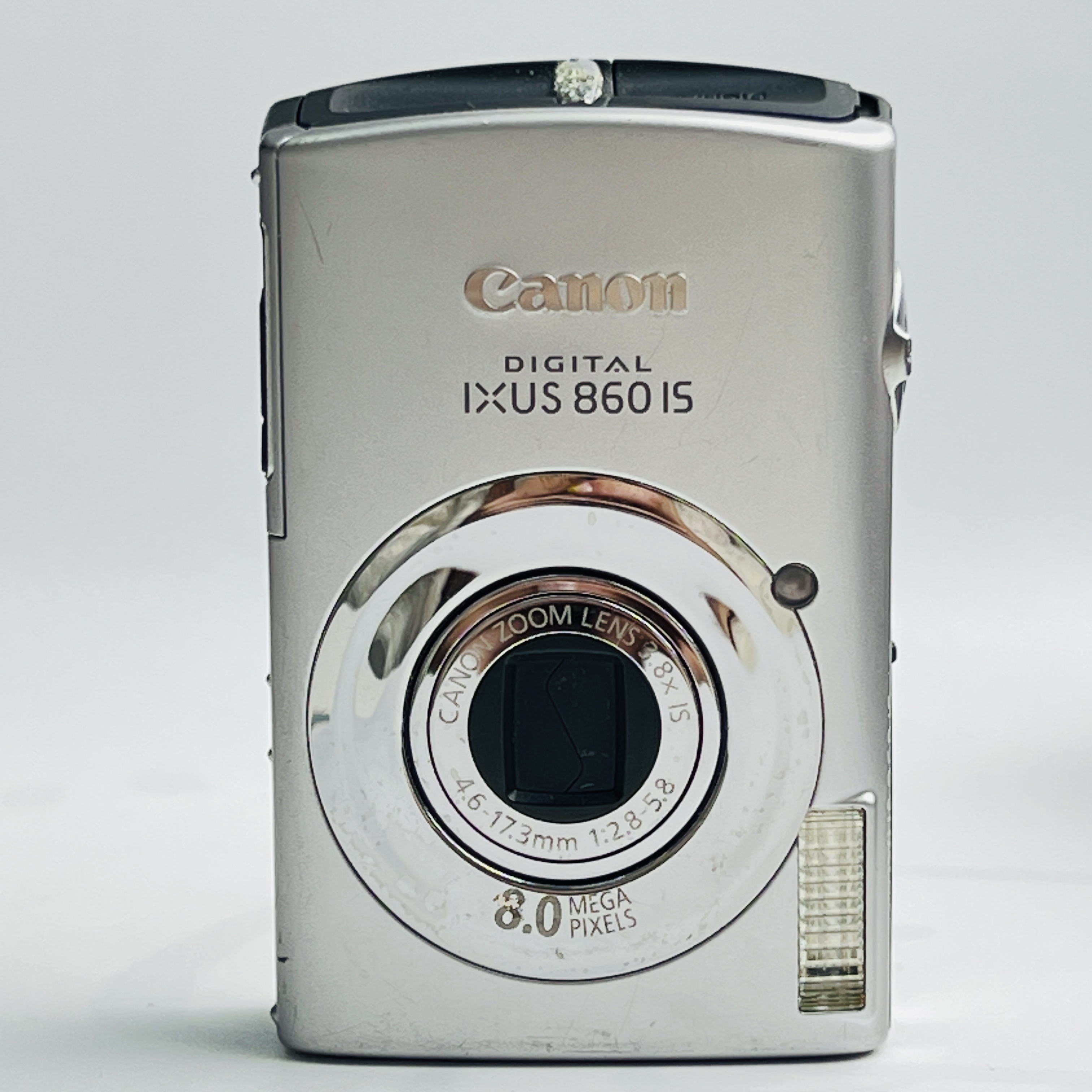 95新 Canon/佳能 ixus860银色800万像素3倍变焦复古ccd