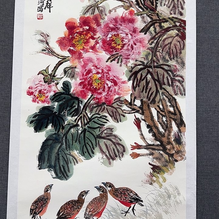 国画书画作品多次