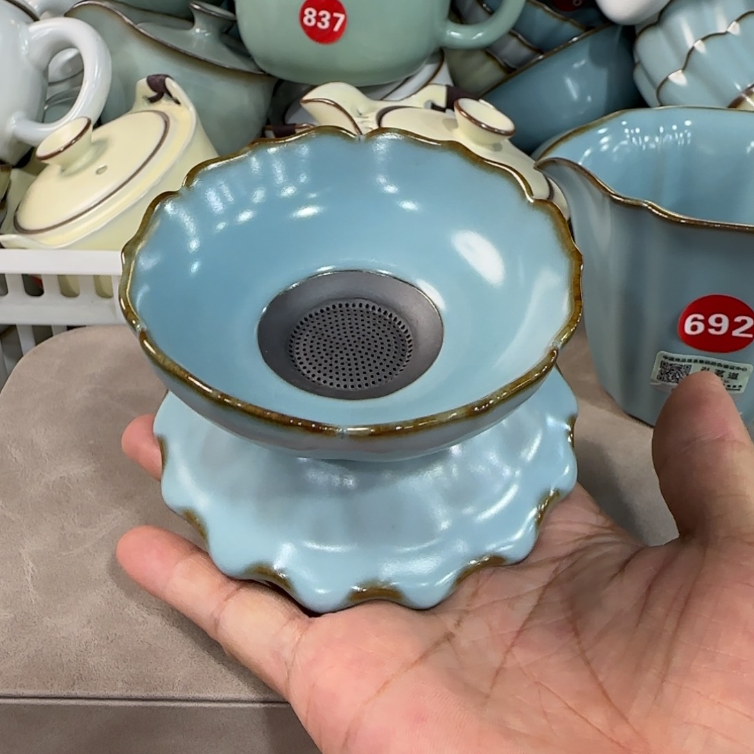 瓷片开播浮力，小微瑕！