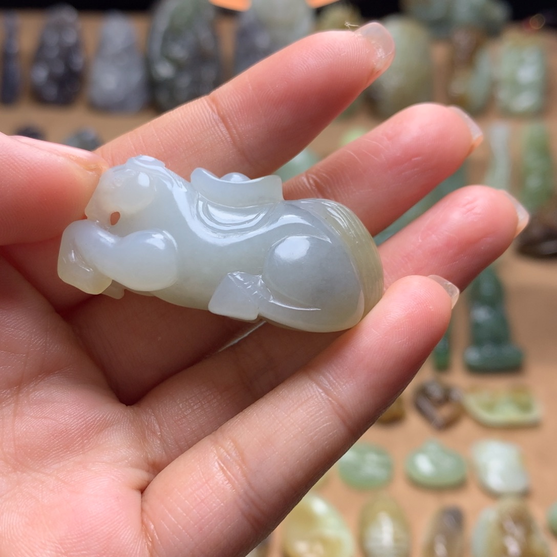 和田玉挂件未镶嵌