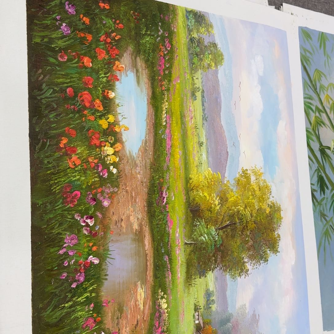 油画优惠活动开始了。