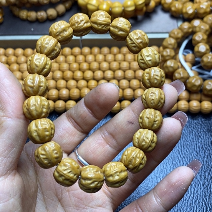 猴头核桃手串猴头蛇尾