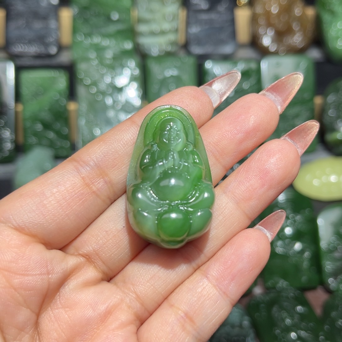 和田玉挂件未镶嵌