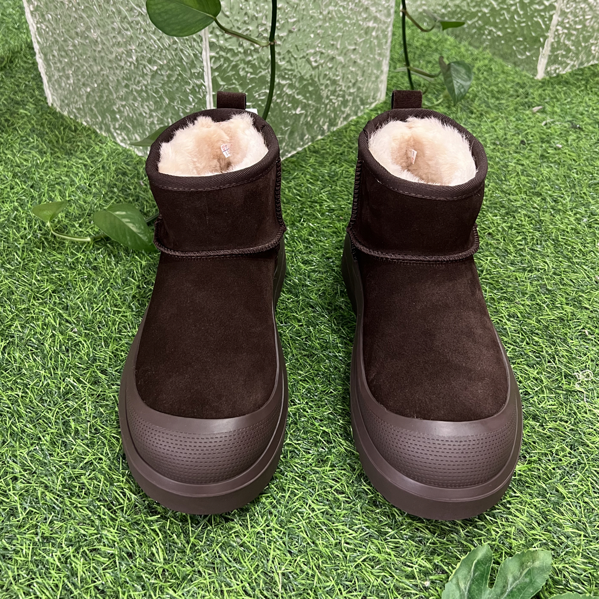 男士雪地靴冬季加绒加厚东北户外防水防滑保暖中高帮棉鞋男25-10