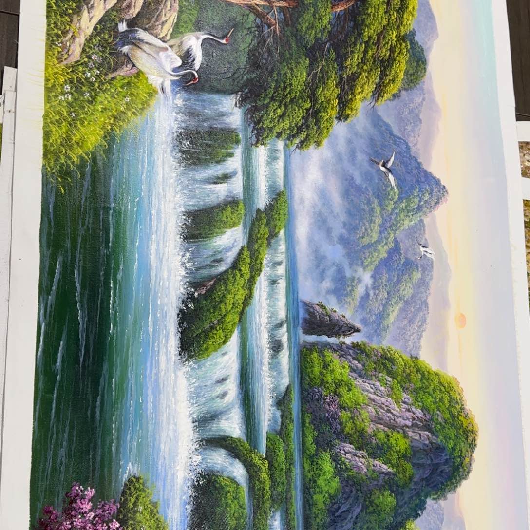 油画优惠活动开始了。