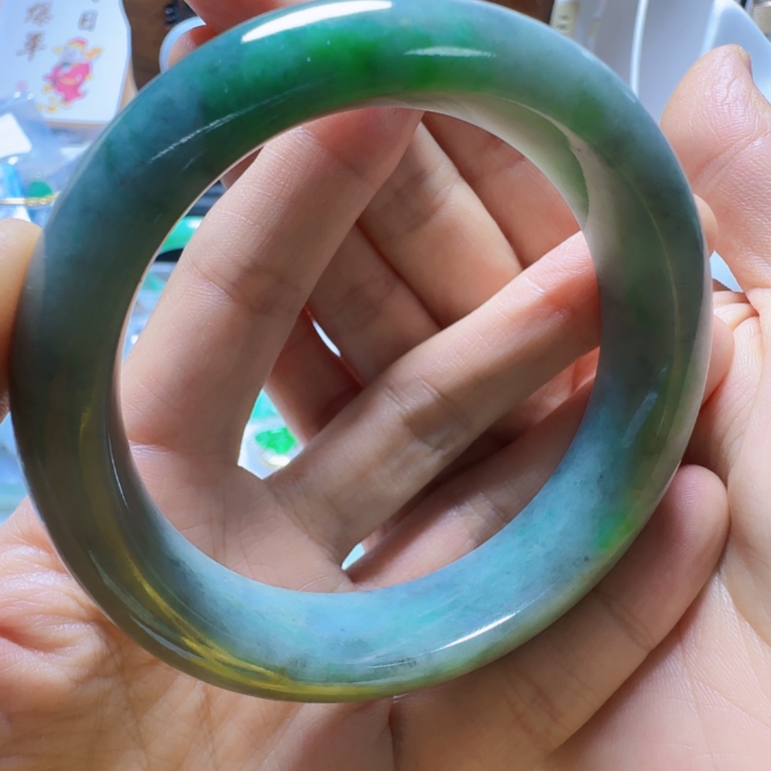 翡翠未镶嵌手镯翡翠660