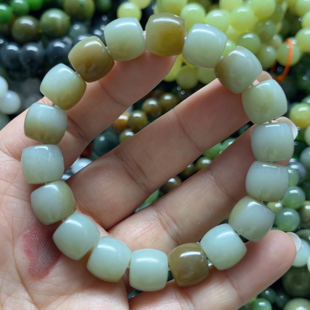 和田玉手链未镶嵌