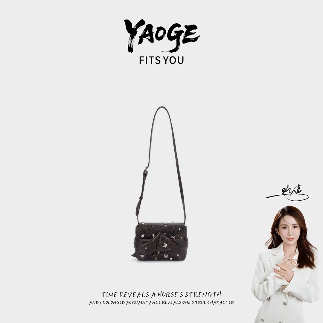 粉丝专享~经典时尚简小众女包潮流百搭优质LY723-黑色