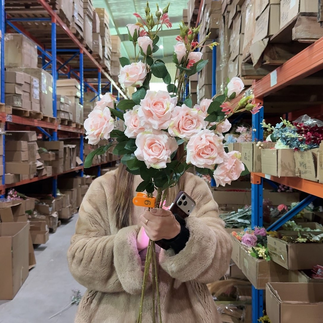 9号「闪购」仿真花，公主请下单