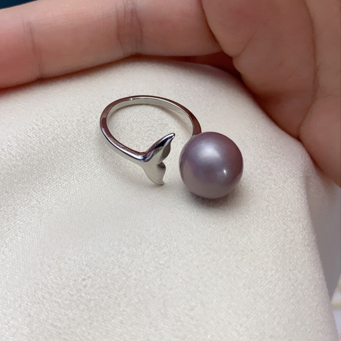 【闪购商品】淡水珍珠戒指合金31