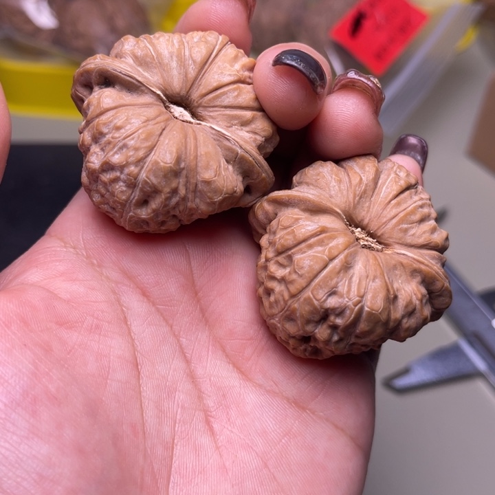 把件文玩核桃南瓜墩
