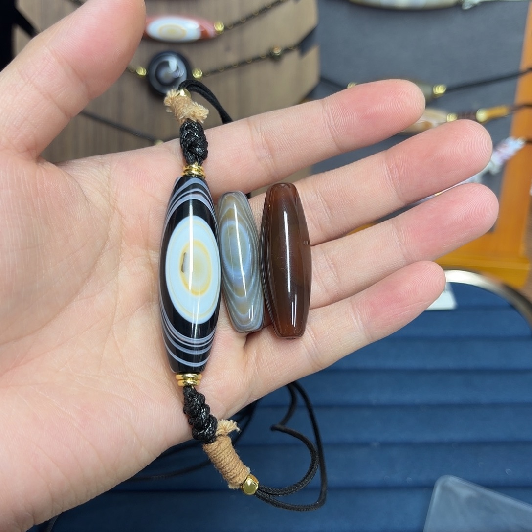 磐***I玛瑙/玉髓合金颈饰