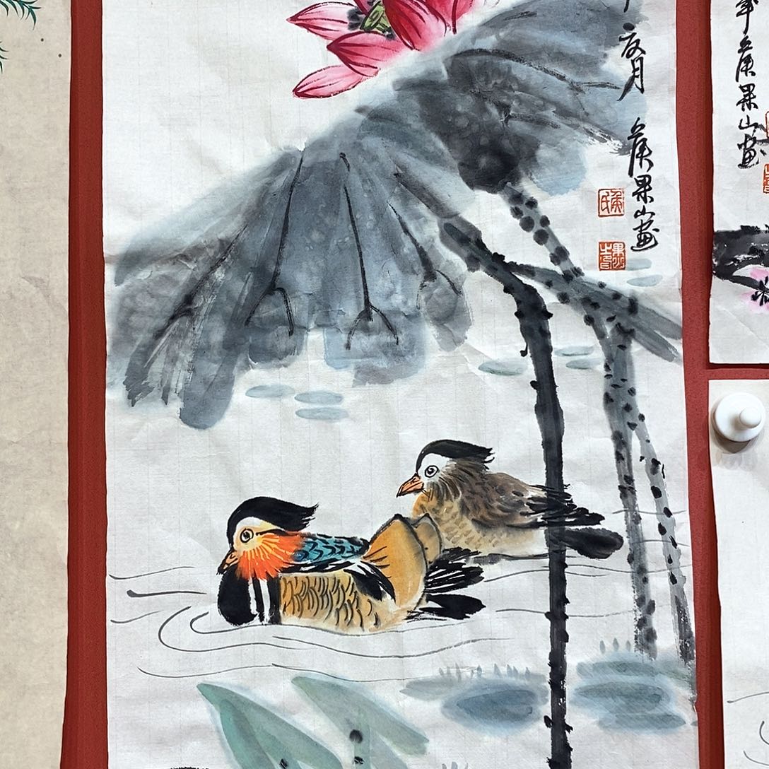 国画大风堂嫡传-侯果山老师作品路 