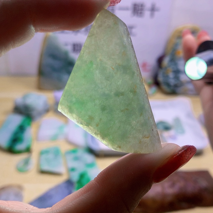未镶嵌手串翡翠纯天然3