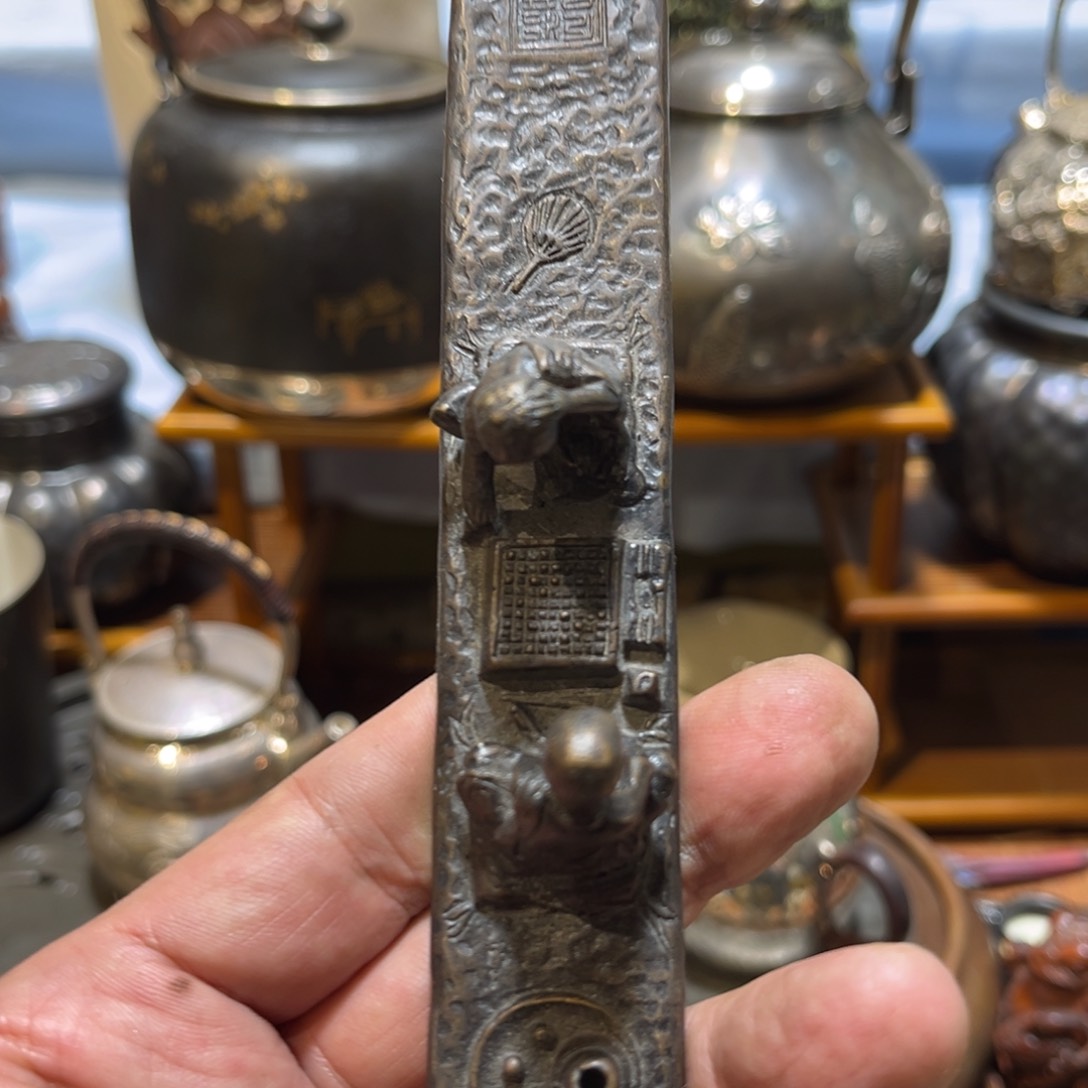 铜中古工艺品摆件