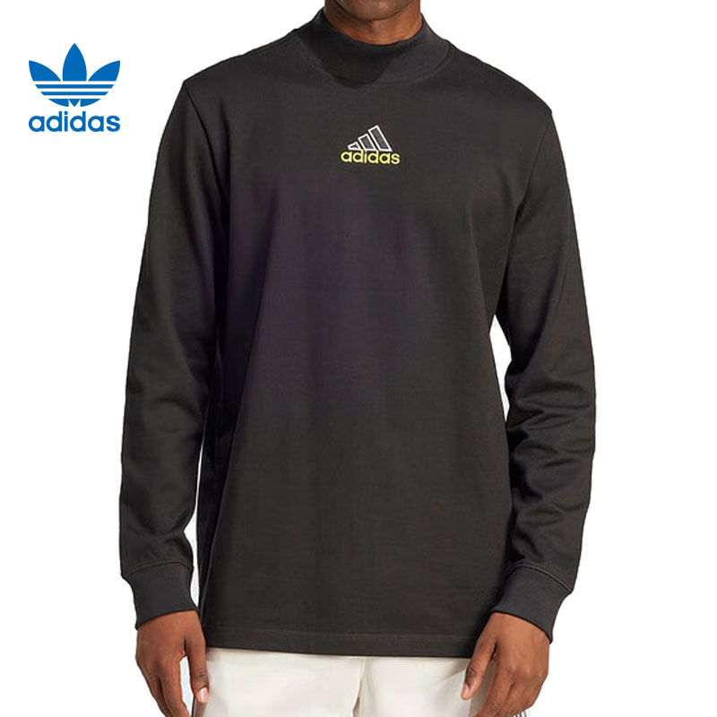 华adidas阿迪达斯三叶草男子运动休闲卫衣套头衫JD5401