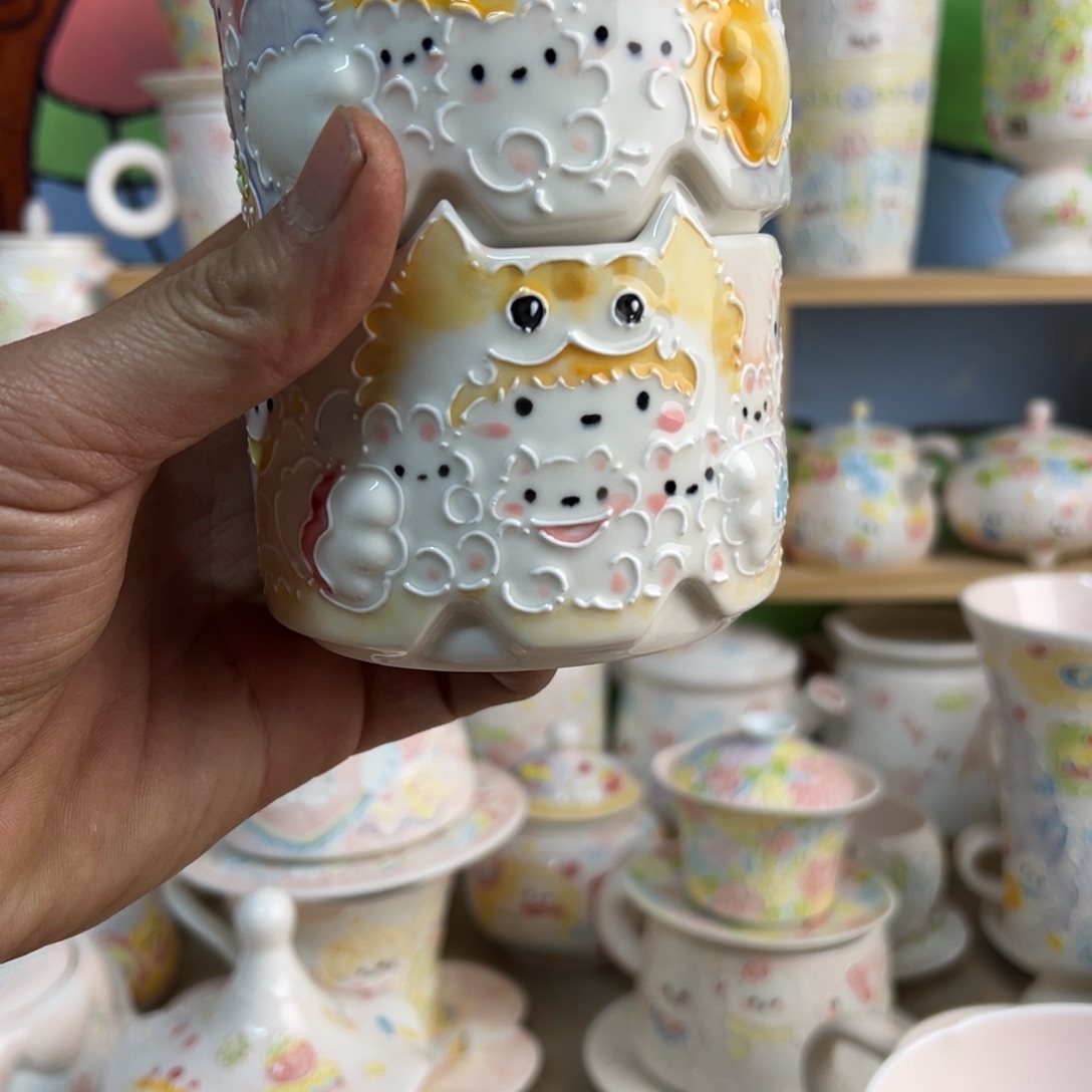 懒***王瓷其他景德镇高温釉下手绘陶瓷