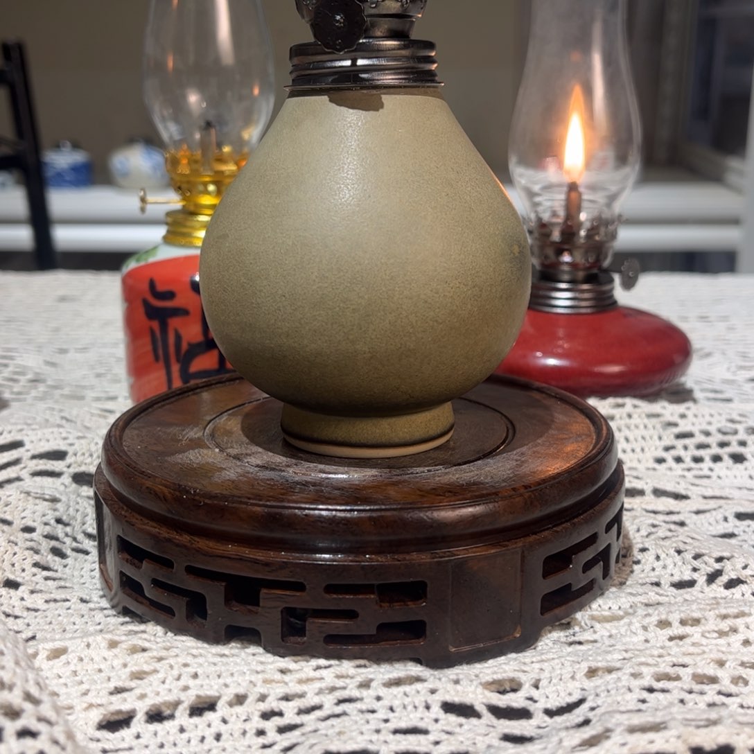 摆件景德镇陶瓷香薰灯